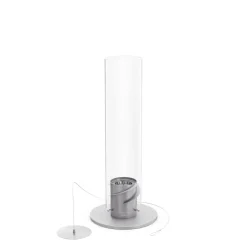 Höfats Spin 900 Tischfeuer & Windlicht, inkl. Bioethanol Flüssig-Brennstoff