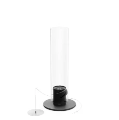 Höfats Spin 900 Tischfeuer & Windlicht, inkl. Bioethanol Flüssig-Brennstoff