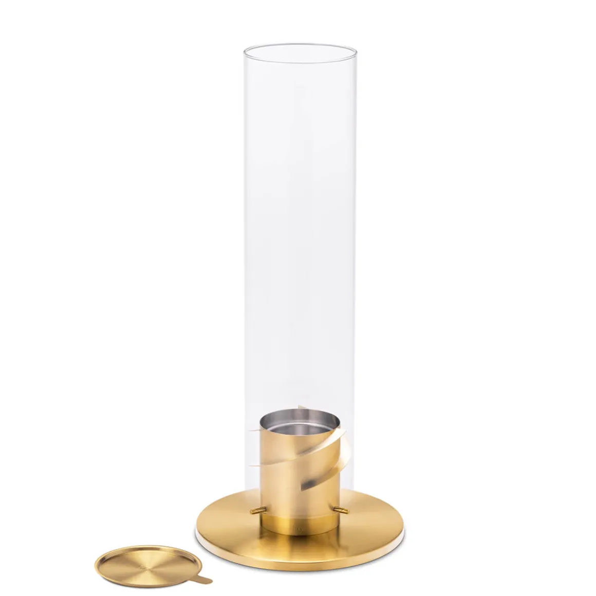 Höfats Spin 120 Tischfeuer & Windlicht, inkl. Bioethanol Brenngel