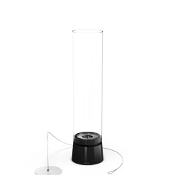 Höfats Spin air 1200 Tischfeuer & Windlicht, inkl. Bioethanol Flüssig-Brennstoff