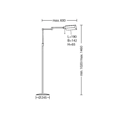 Holtkötter Leuchten 2527 Leseleuchte