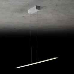 Holtkötter Leuchten Epsilon RR LED Pendelleuchte, Länge: 123 cm