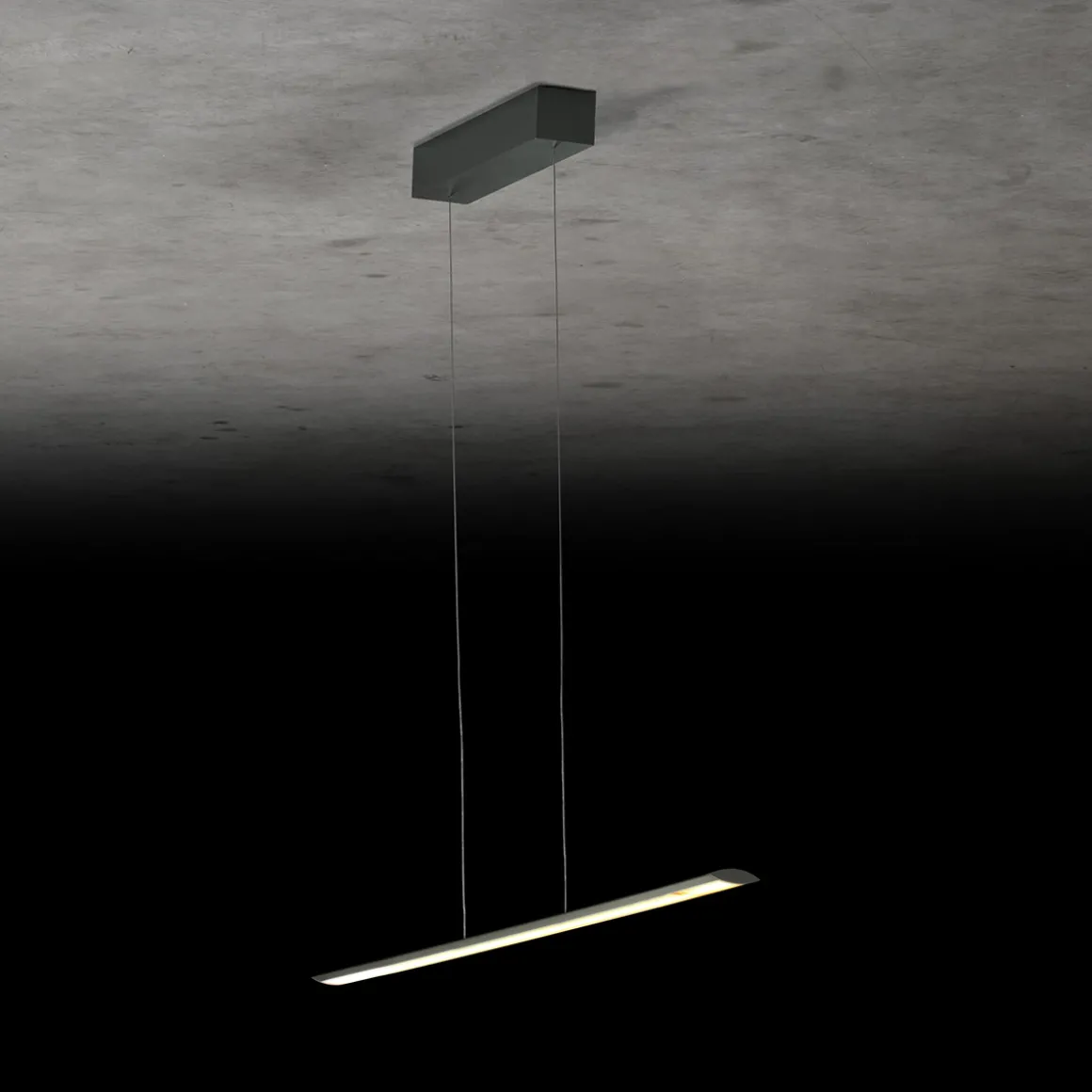 Holtkötter Leuchten Epsilon RR LED Pendelleuchte, Länge: 83 cm