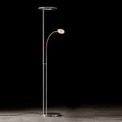 Holtkötter Leuchten Nova Flex LED Deckenfluter mit Lesearm