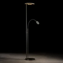 Holtkötter Leuchten Nova Flex LED Deckenfluter mit Lesearm