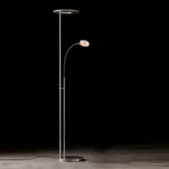 Holtkötter Leuchten Nova Flex LED Deckenfluter mit Lesearm