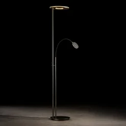 Holtkötter Leuchten Nova Flex LED Deckenfluter mit Lesearm