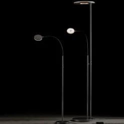 Holtkötter Leuchten Nova Flex LED Deckenfluter mit Lesearm