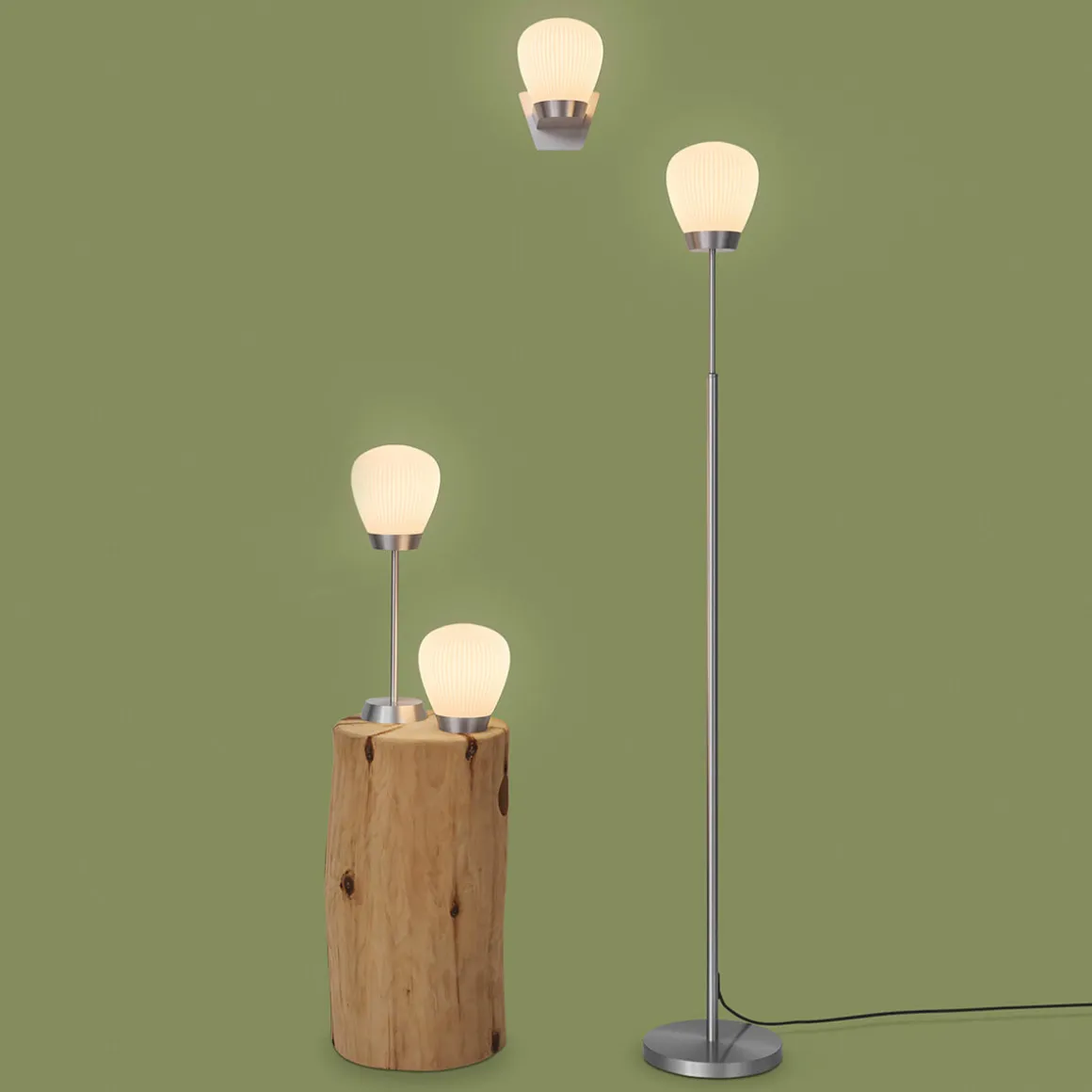 Holtkötter Leuchten Plissee T1 Tischleuchte