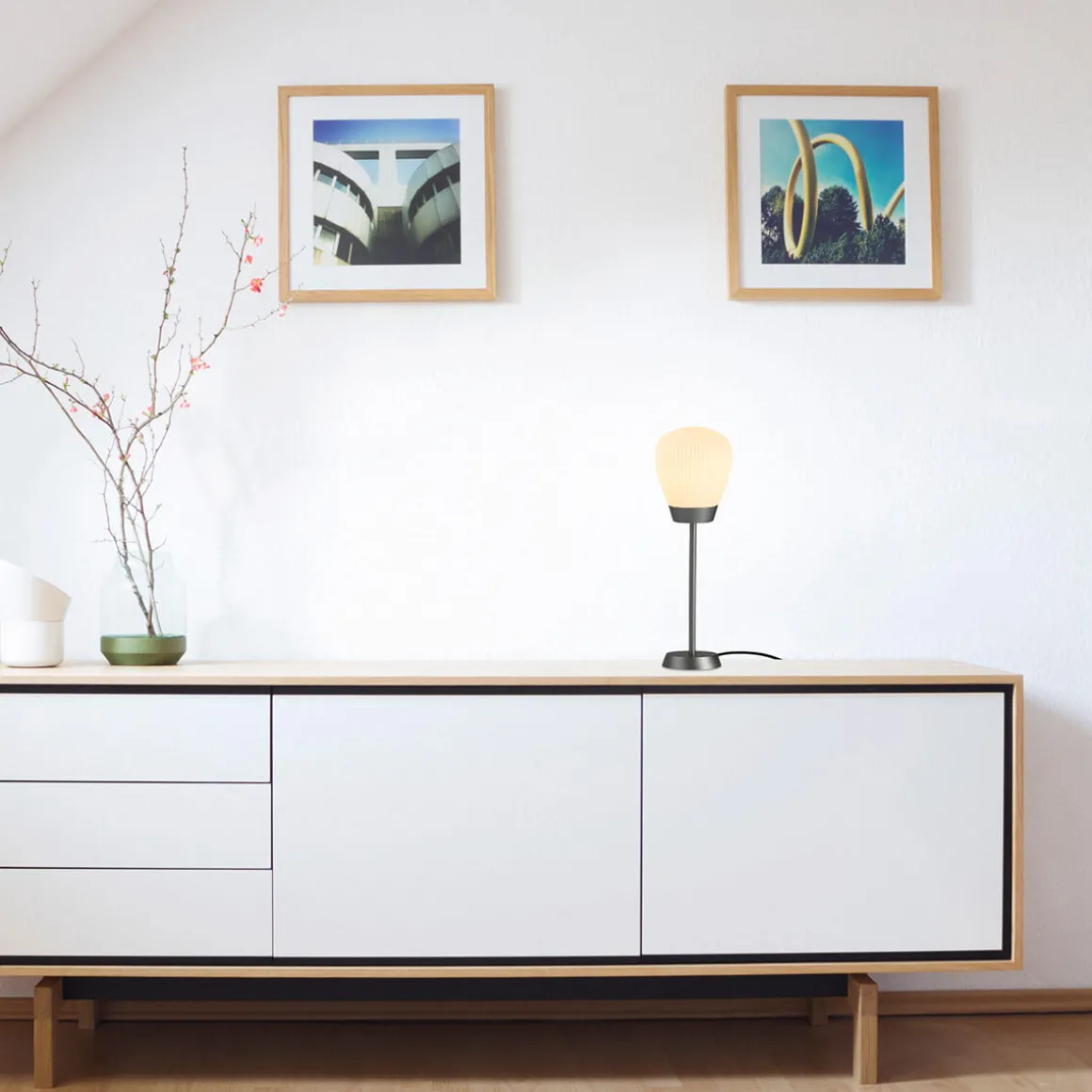 Holtkötter Leuchten Plissee T1 Tischleuchte