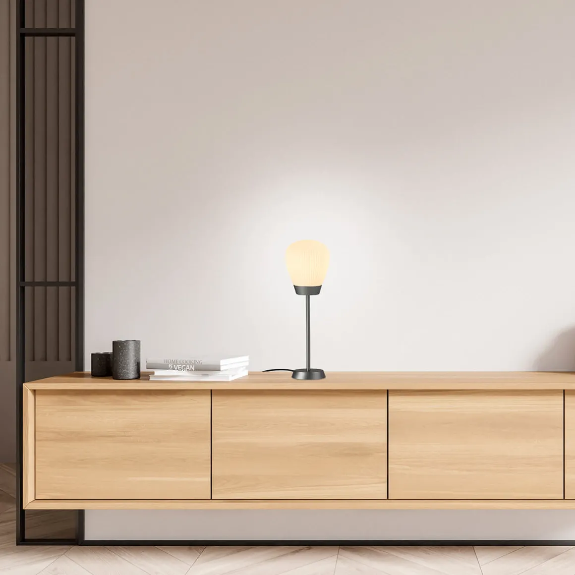 Holtkötter Leuchten Plissee T1 Tischleuchte