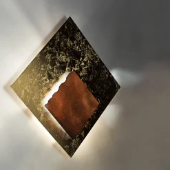 Icone Piastra QM LED Wandleuchte, 50 x 50 cm