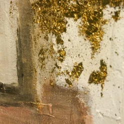 ImageLand Gemälde Abstrakt in Nude und Rosa III, 100 x 100 cm