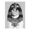 ImageLand Glasbild Digitaldruck Ägyptische Katze, 80 x 60 cm