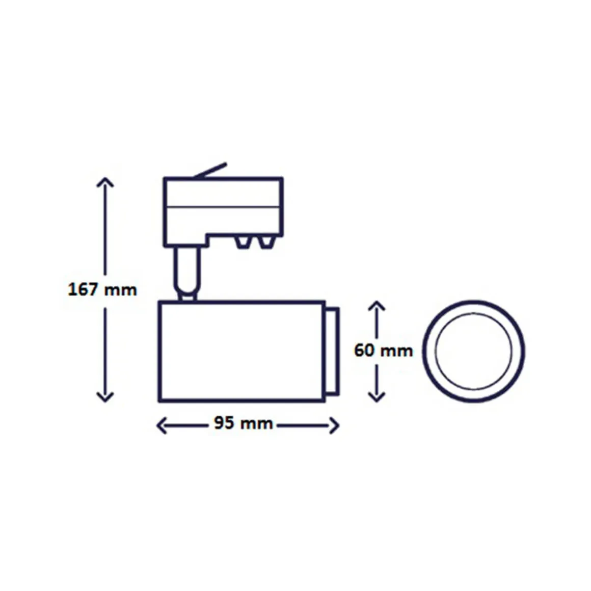 Interlight Camita ColourDrop 10W Tracklight LED Schienenstrahler
