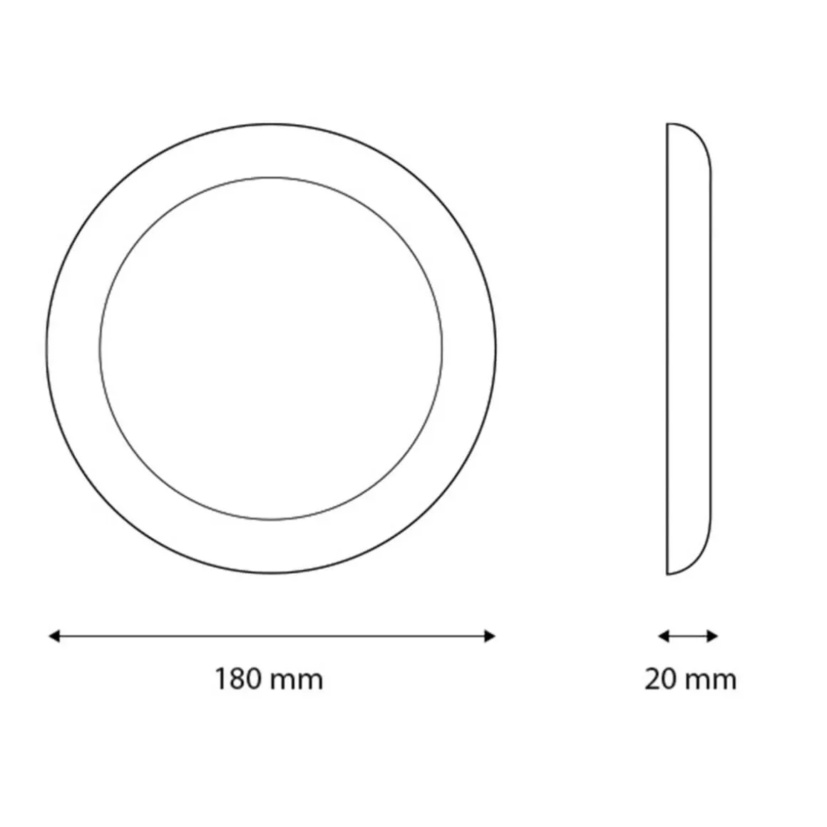 Interlight Next Multi Downlight IP44 LED Deckenleuchte