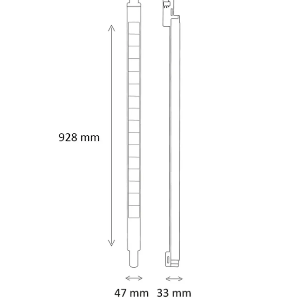 Interlight Orion Track 85° 55W LED Schienenstrahler