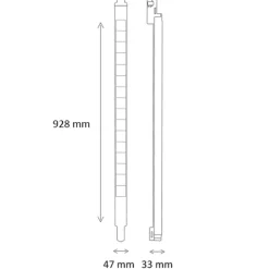 Interlight Orion Track 85° 29W LED Schienenstrahler