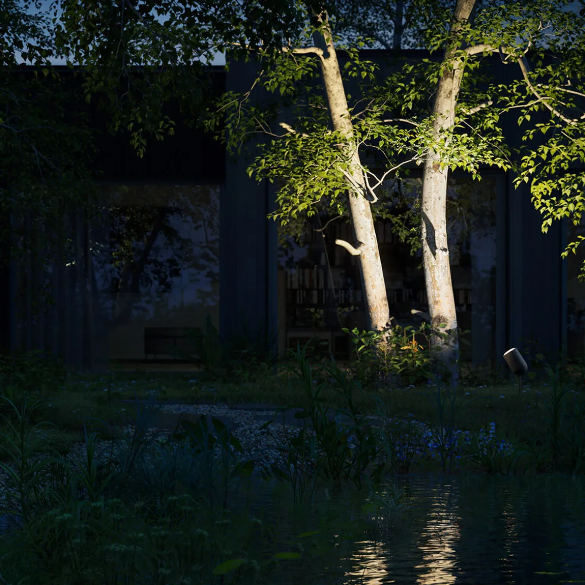 IP44.DE Bik.4 Spike LED Spießstrahler Connect