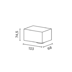 IP44.DE Como One LED Außenwandleuchte
