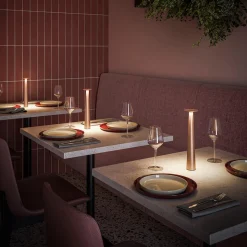 IP44.DE 6er Set Lix Skinny LED Akkuleuchte inkl. Multi-Kontaktladestation
