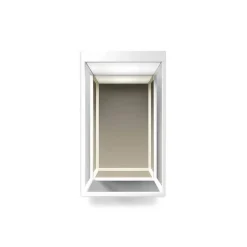 IP44.DE Gic LED Außenwandleuchte, pure white