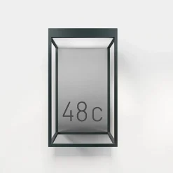 IP44.DE Gic number LED Außenwandleuchte, anthracite