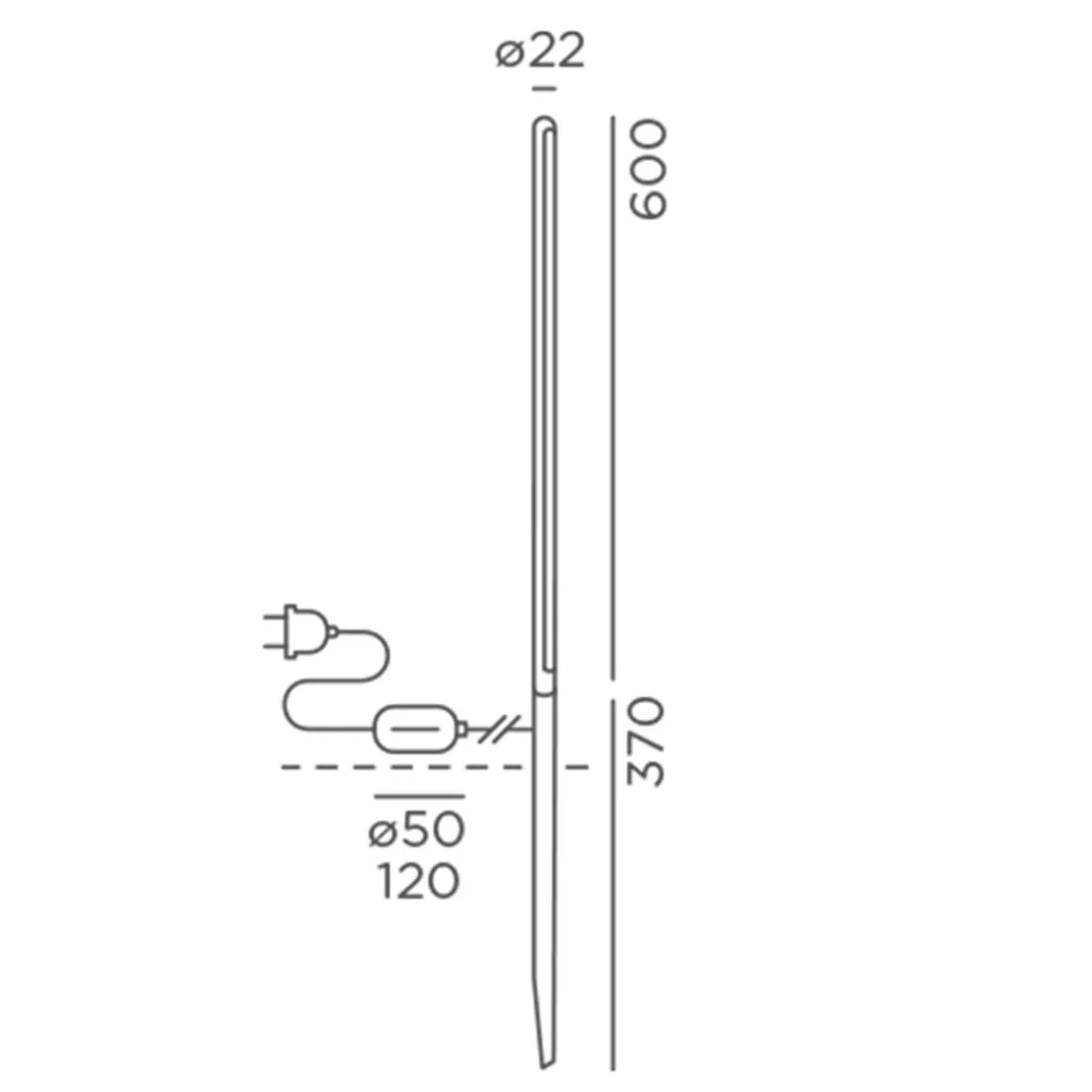 IP44.DE Kal plug LED Erdspießleuchte