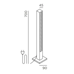 IP44.DE Lin Base LED Pollerleuchte