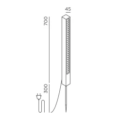 IP44.DE Lin Spike LED Erdspießleuchte