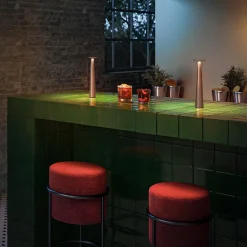 IP44.DE Lix skinny LED Akkuleuchte, Dim-to-Amber