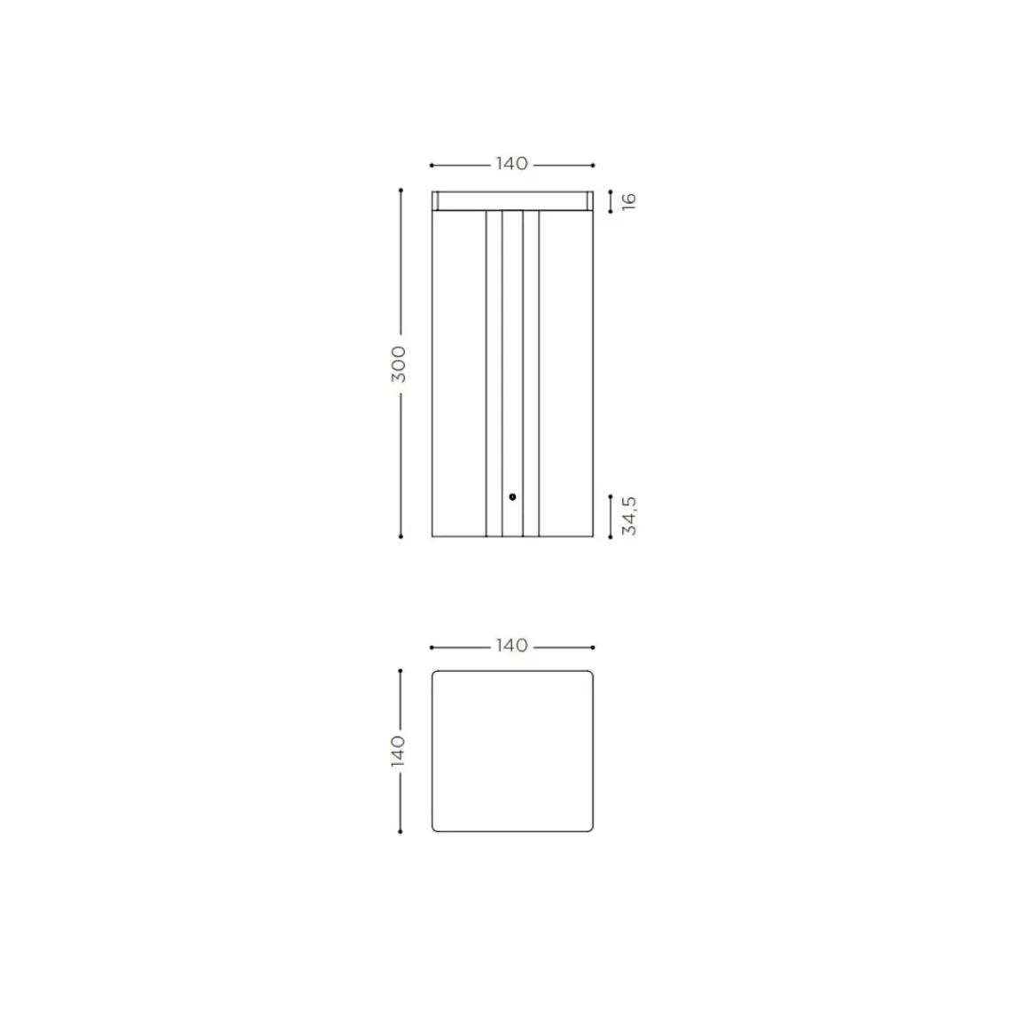 IP44.DE Mir X 30 LED Pollerleuchte