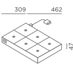 IP44.DE Multi Charging Base für Lix, Lix mini & Lix skinny