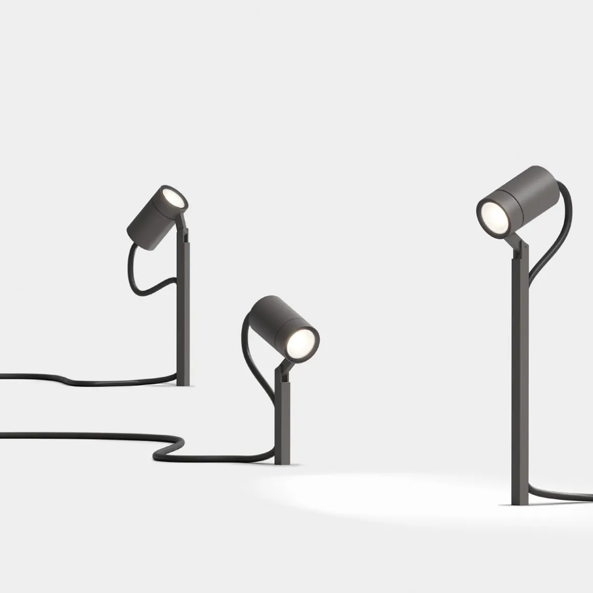 IP44.DE Piek Spot 50 LED Spießstrahler Connect