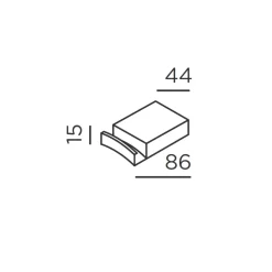 IP44.DE Qu LED Akkuleuchte mit Hook Wandhalterung