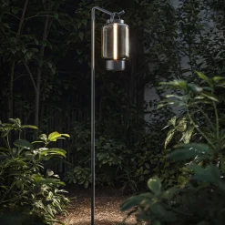 IP44.DE Qu LED Akkuleuchte mit Pin Erdspieß