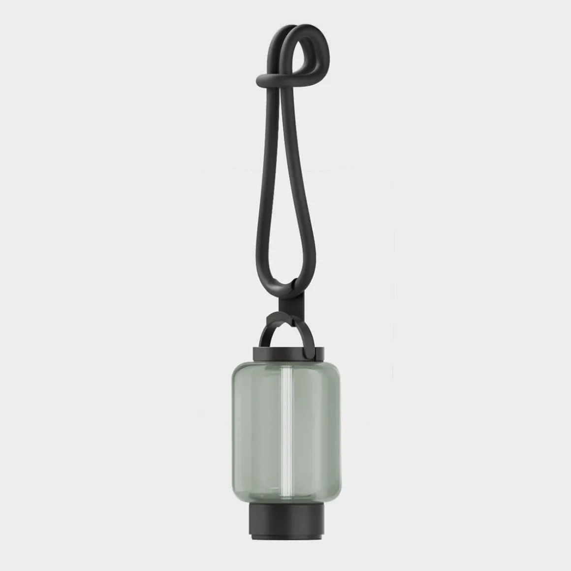 IP44.DE Qu LED Akkuleuchte mit Rope Aufhängung