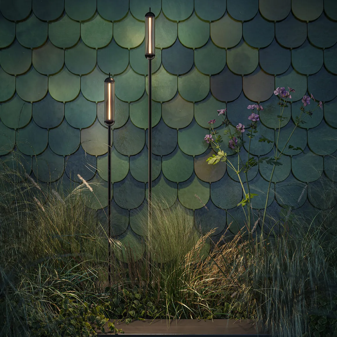 IP44.DE Reed LED Erdspießleuchte Connect