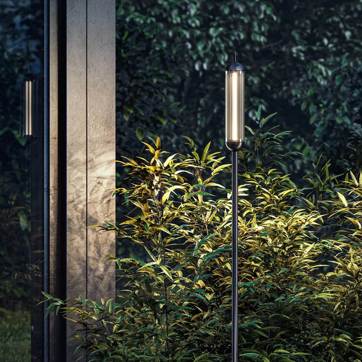 IP44.DE Reed solar join LED Solarleuchte mit Erdspieß