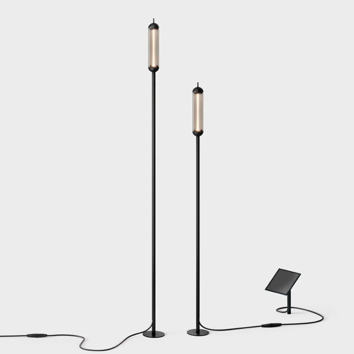 IP44.DE Reed solar LED Solarleuchte mit Erdspieß