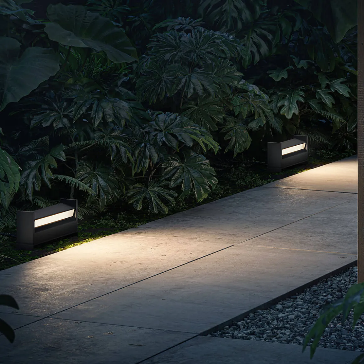 IP44.DE Slat Spike LED Bodenleuchte / Spießstrahler