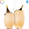 Joouls 2er Set The Joouly Ltd. LED Akkuleuchte, Bluetooth Lautsprecher & Weinkühler