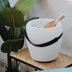 Joouls The Joouly Bowl L LED Akkuleuchte, Bluetooth Lautsprecher & Weinkühler