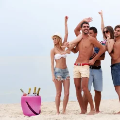 Joouls The Joouly Bowl L LED Akkuleuchte, Bluetooth Lautsprecher & Weinkühler