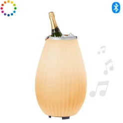 Joouls The Joouly LED Akkuleuchte, Bluetooth Lautsprecher & Weinkühler