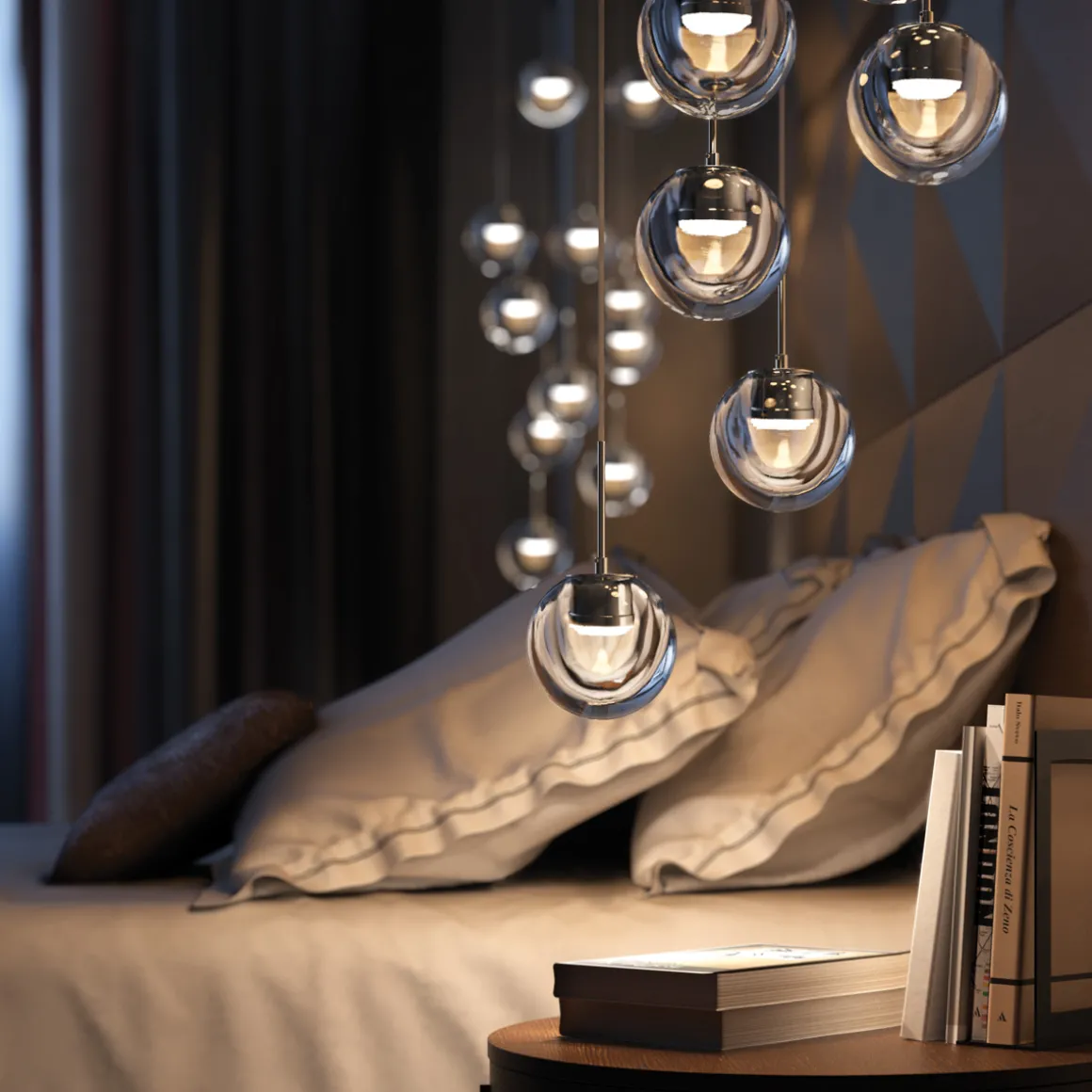Kdln Dew 3 LED Pendelleuchte