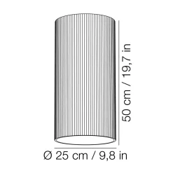 Kdln Giass 25 LED Deckenleuchte
