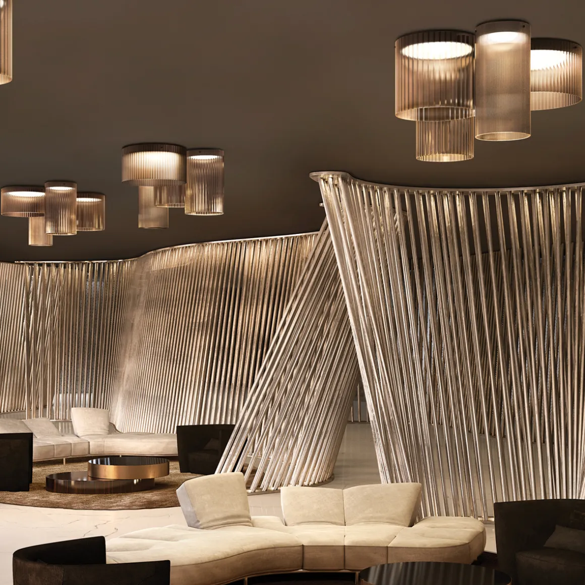 Kdln Giass 30 LED Deckenleuchte