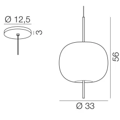 Kdln Kushi 33 Pendelleuchte