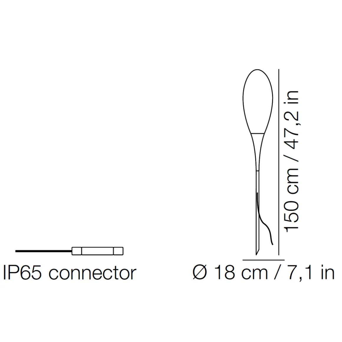 Kdln Spillo Outdoor Stehleuchte